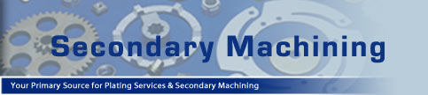 secondary machining